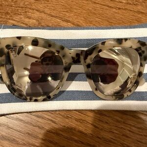 J. Crew Tortoise Shell Mirrored Sunglasses